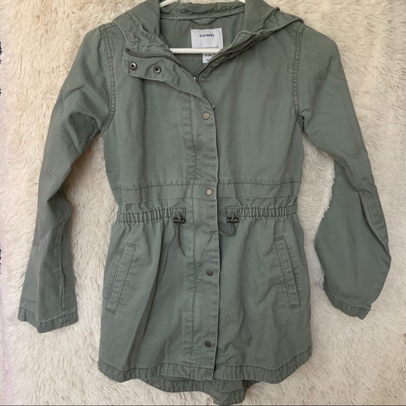 Old Navy Other - Cute Old Navy Juniors Olive Green Jacket